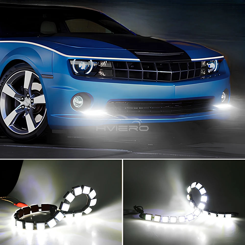 Рисунок 3 - гибкие дневные ходовые огни в виде змеи