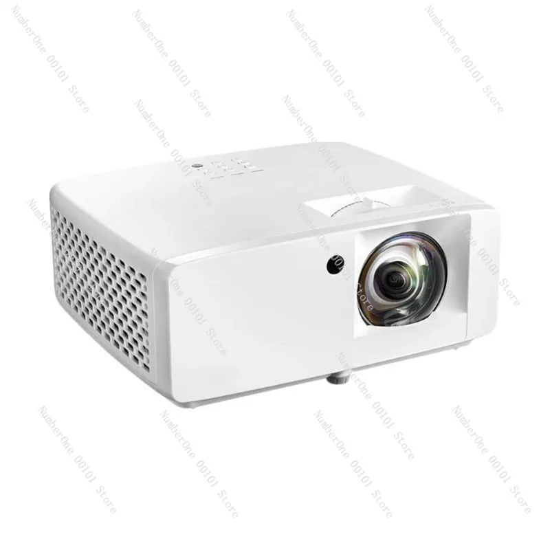 1080P laser short throw projector, home theater and gaming projector, high brightness, ultra-clear display, compact design