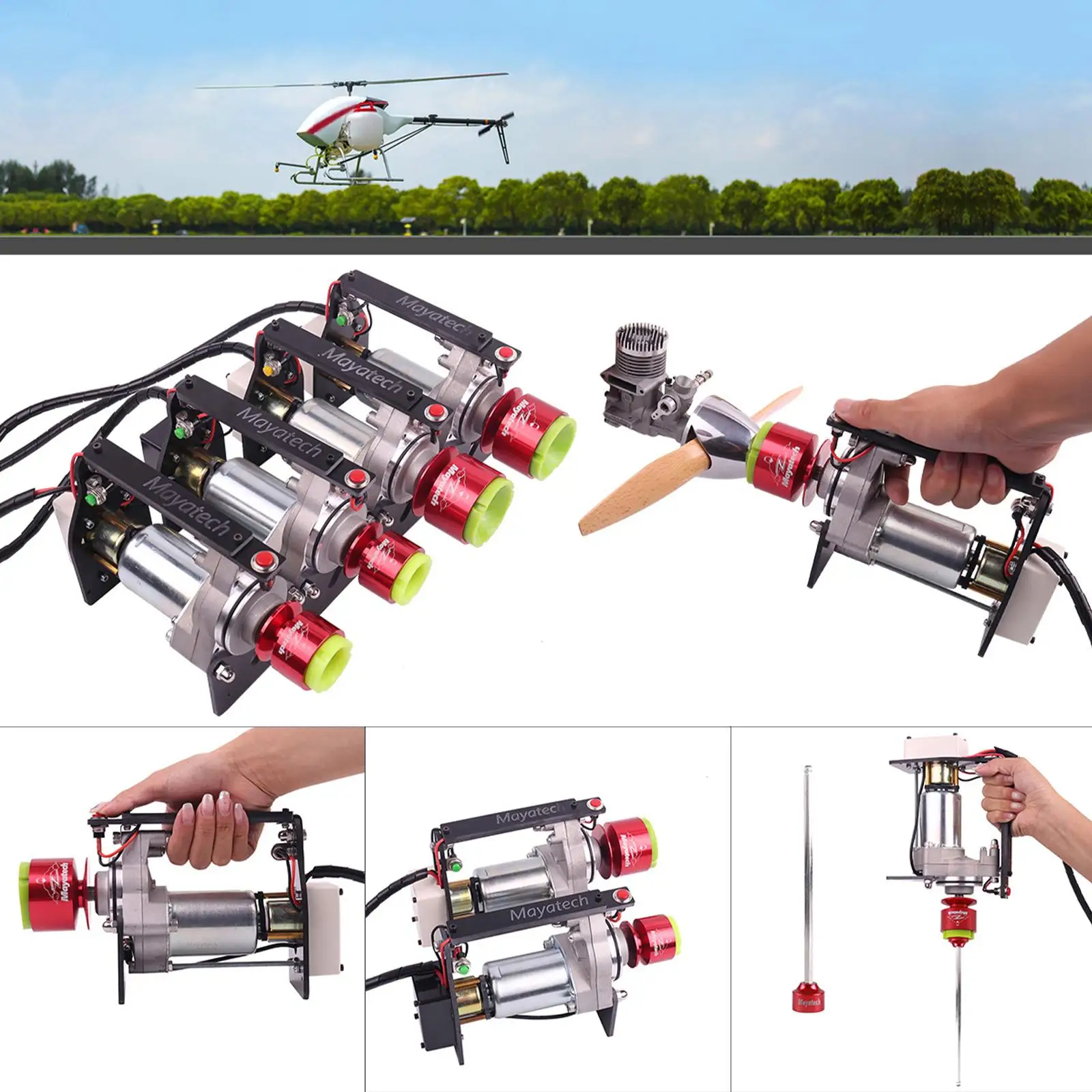 

RC Engine Starter Replacements Accessories for Mayatech 10cc-80cc RC Model