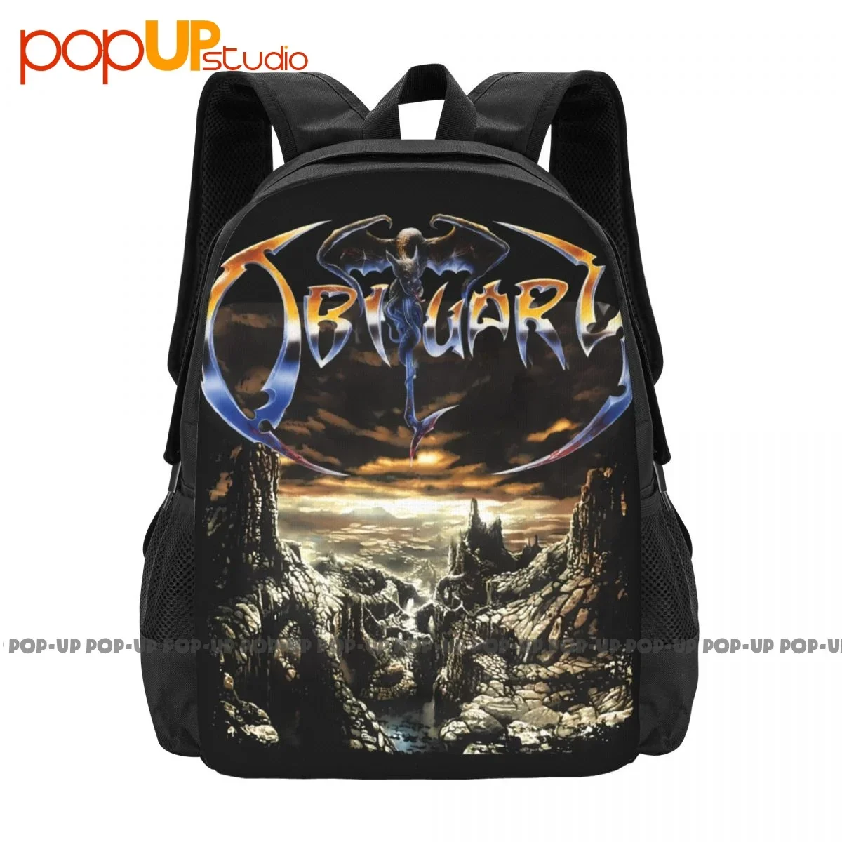 Obituary Cd Cvr The End Complete P-298 Backpack Large Capacity Hot Training Storage Bag School Sport Bag