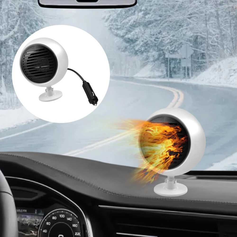

140 cm(55 inch) cigarette lighter cord Car Heater Car Fan Heater Black / White / Light-Red Compatible with all 12V DC Vehicles