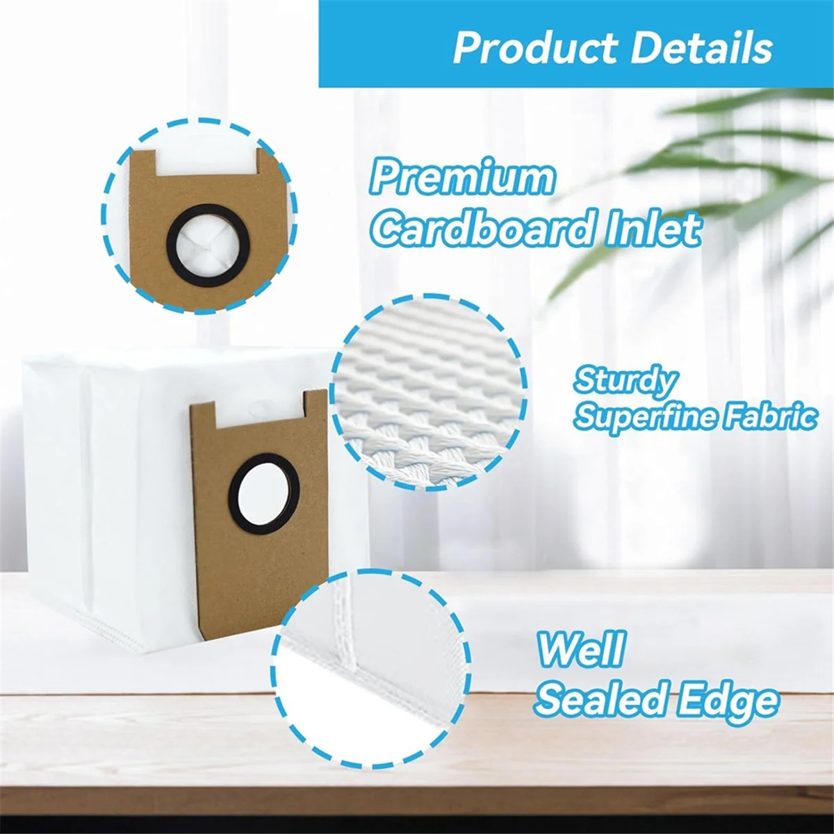 Сменные мешки для пыли T20 для робота-пылесоса Airrobo T20+, 10 шт.