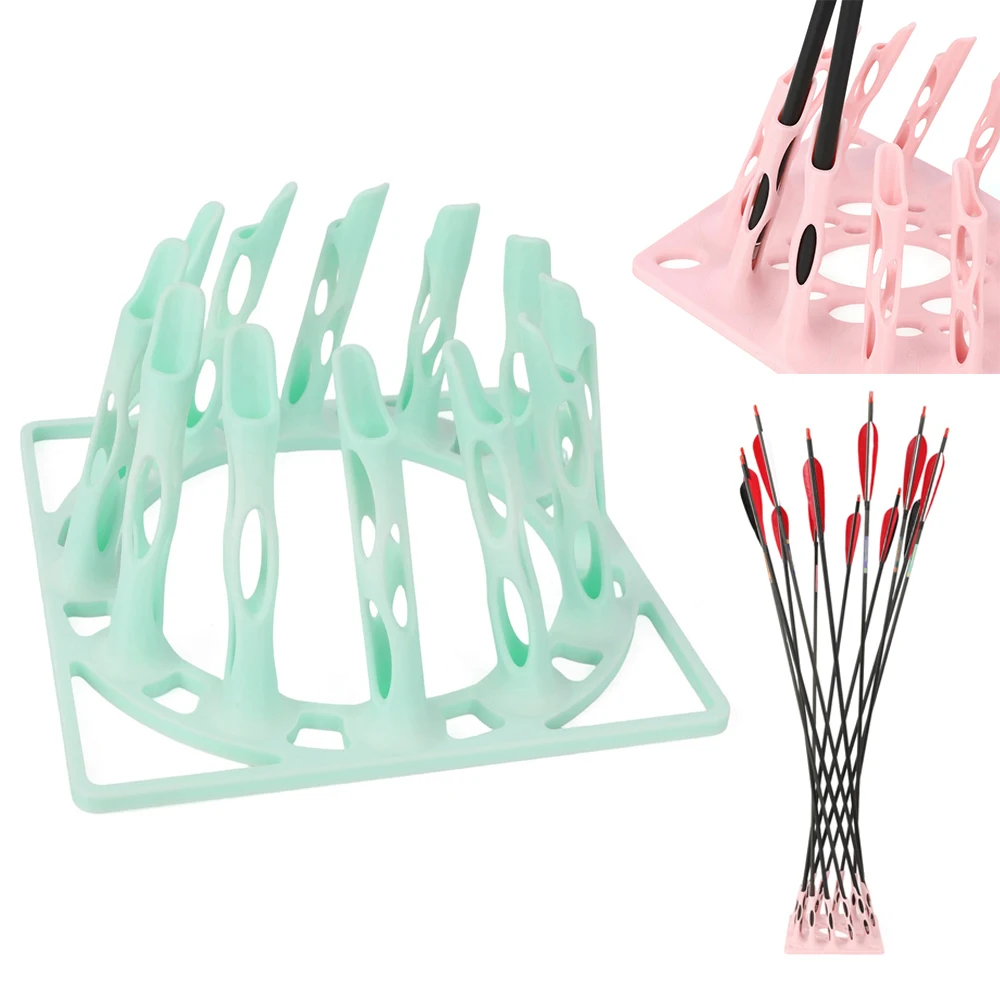 

Archery Arrow Rack 3D-printed Arrow Holder Portable Storage Base for Archer Bow Outdoor Shooting Targeting Training Practice