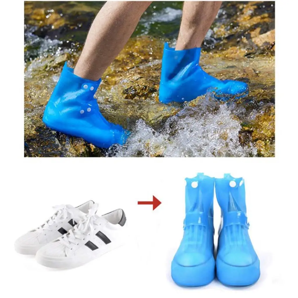 Waterproof Shoes Covers Rain Boots Overshoes Travel Rain Gear for