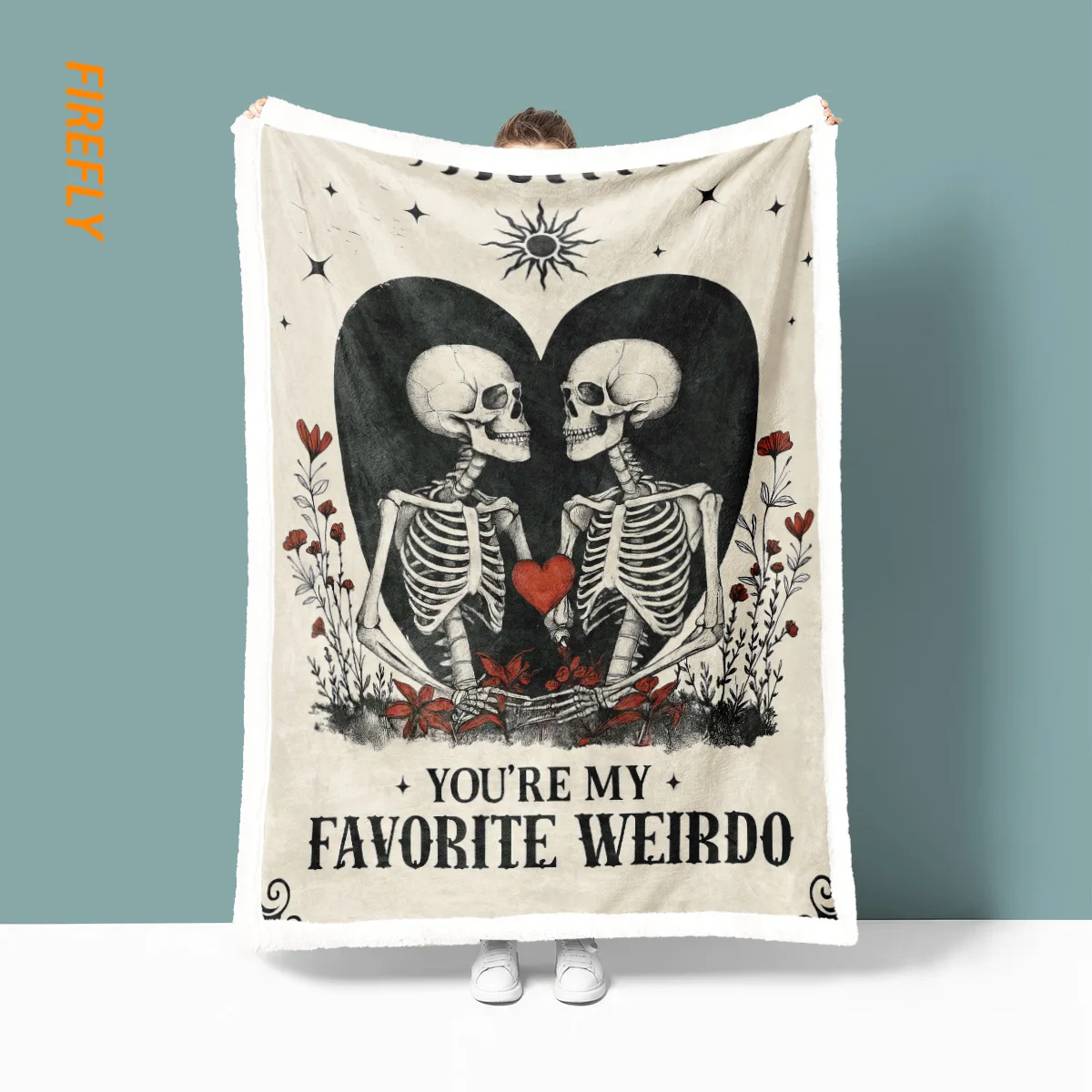 

1pc Halloween Skeleton Print Imitation Lamb Fleece Blanket Soft Thick Living Room Sofa Nap Carpet Multiple Size Machine Washable