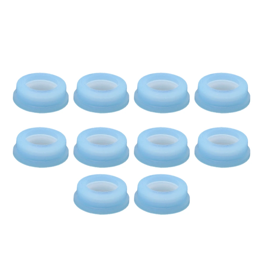 Silicone Seal Core Bench Leak Valve Core for Ring 10PCS Suitable for Threaded Pipe Connections and Water Valve Fittings