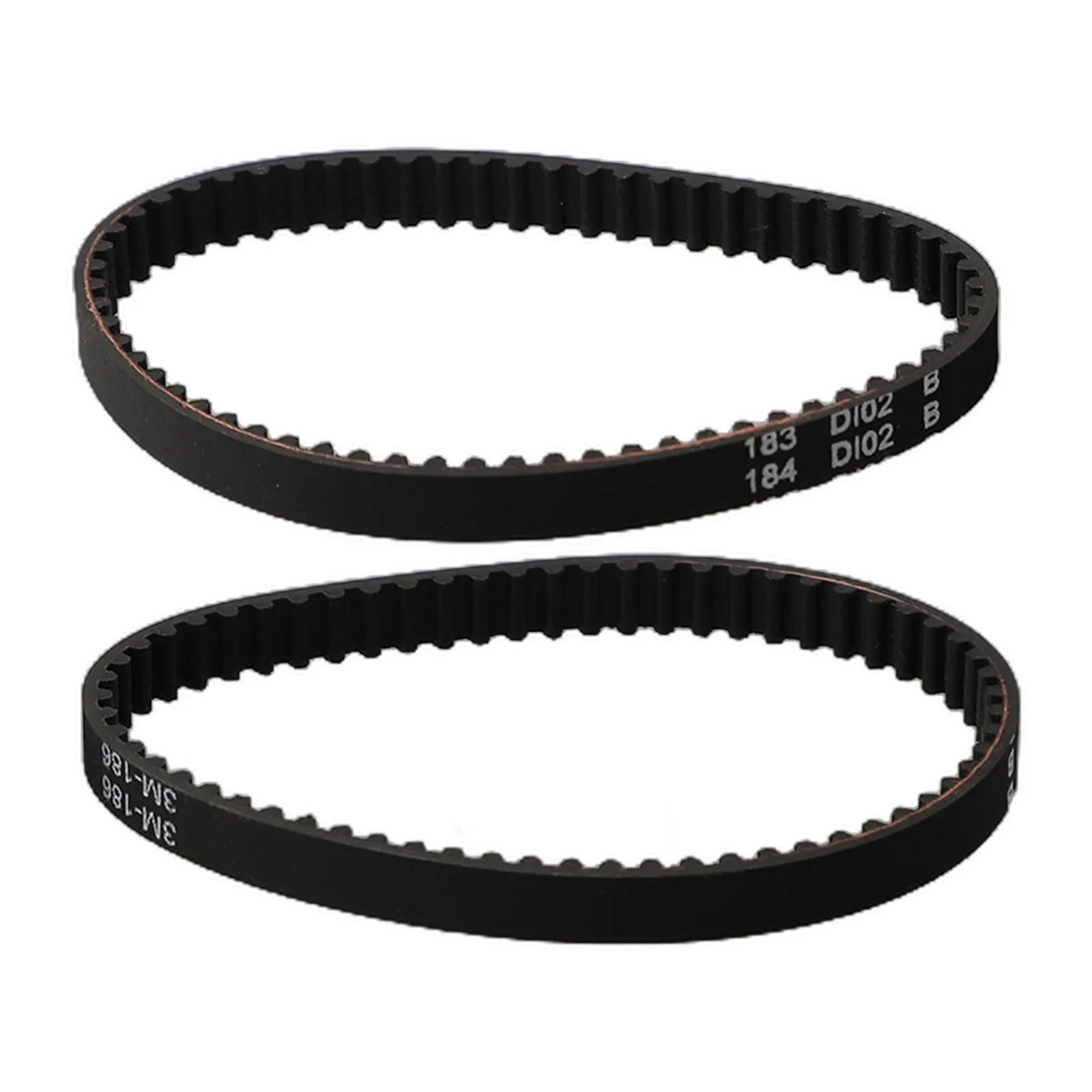 

2 PCS Toothed Timing Drive Conveyor Belt Drive HTD186-3M For FC3 FC5 (Premium) Hard Floor Cleaning Machine For Vacuum Cleaners