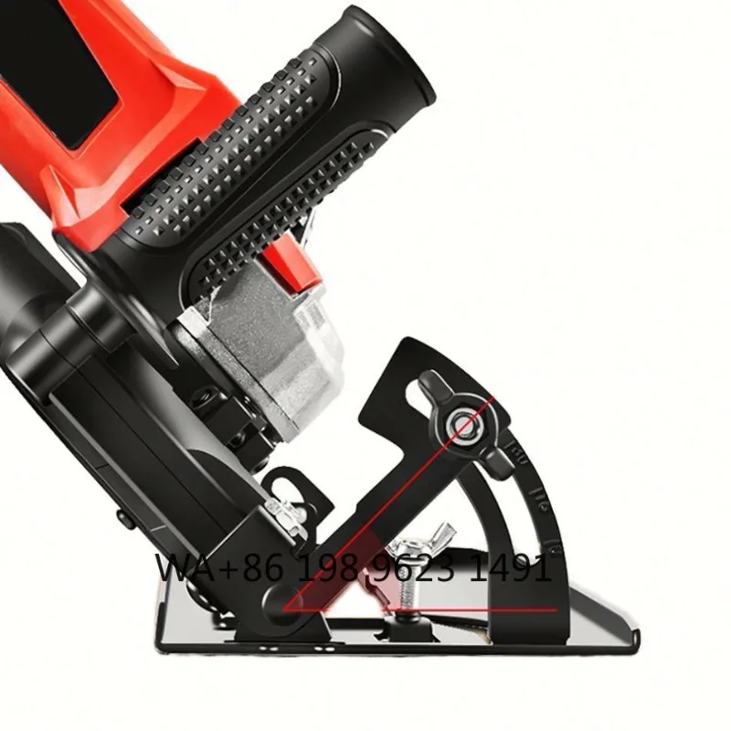 Handheld Concrete Wall Chaser Brick Floor Slotting Cutter High Efficiency Cutting Tool for Construction Decoration Use
