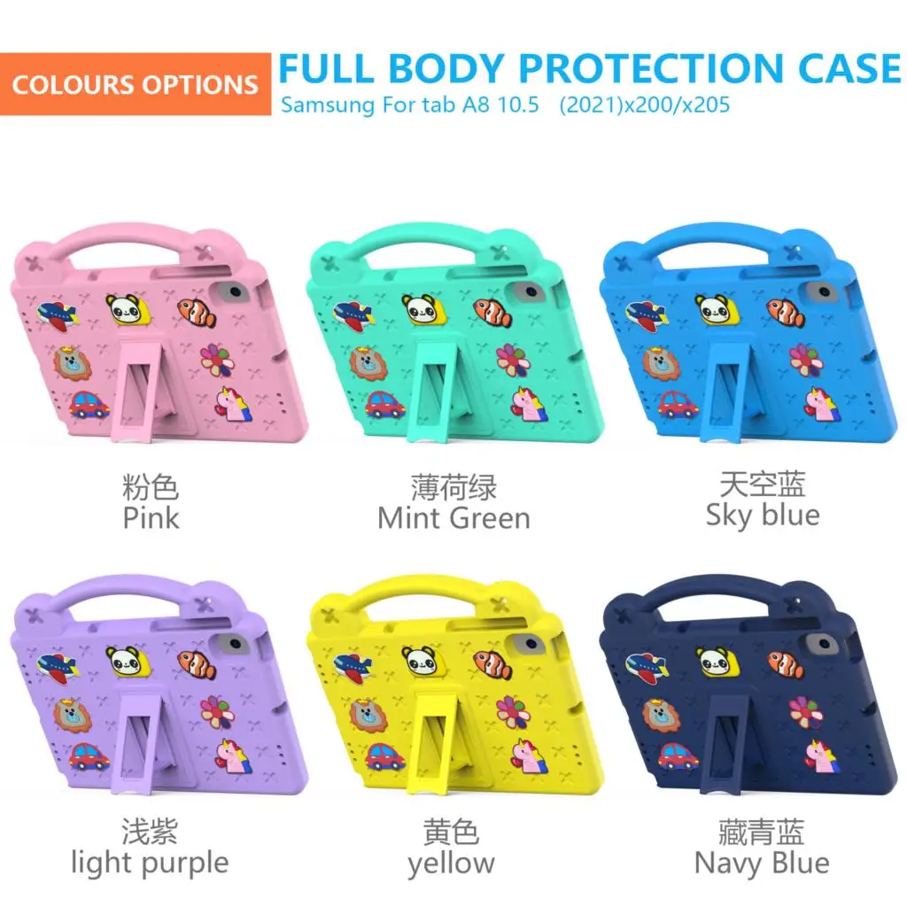 Kids EVA Bear Stand Case For Samsung Galaxy Tab A9 Plus 11\