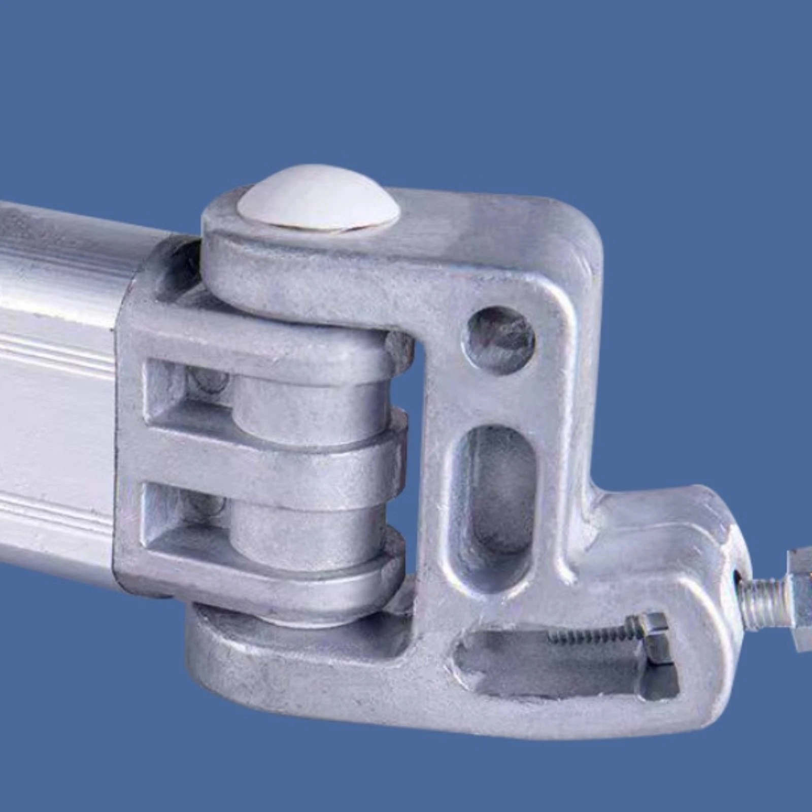 Retractable Awning Arm Aluminum Alloy Awning Arm Pair Outdoor Shade Folding Silver
