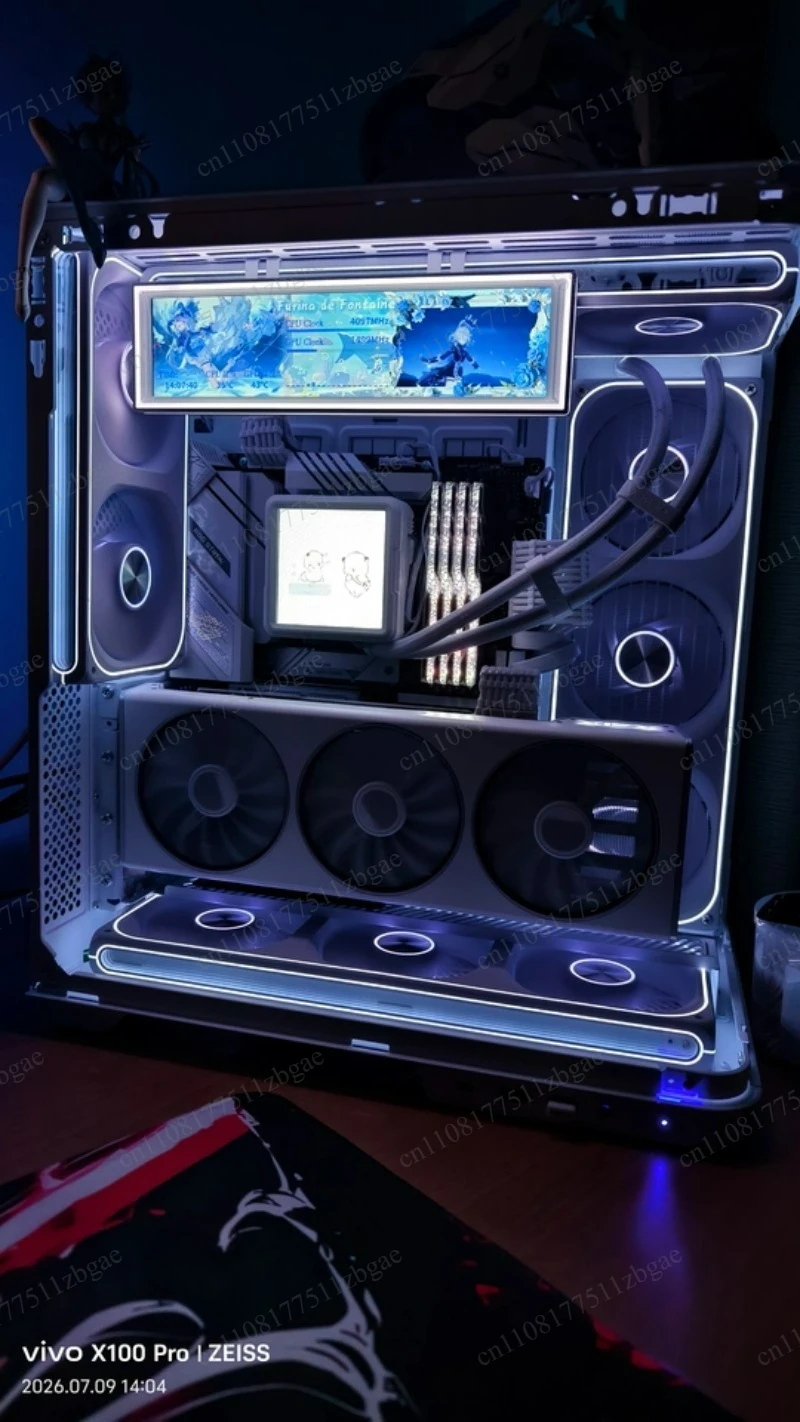 Full Set Assembled Gaming Desktop PC, Multi‑Core Computer for 4K 144Hz Gaming and Live Streaming Work