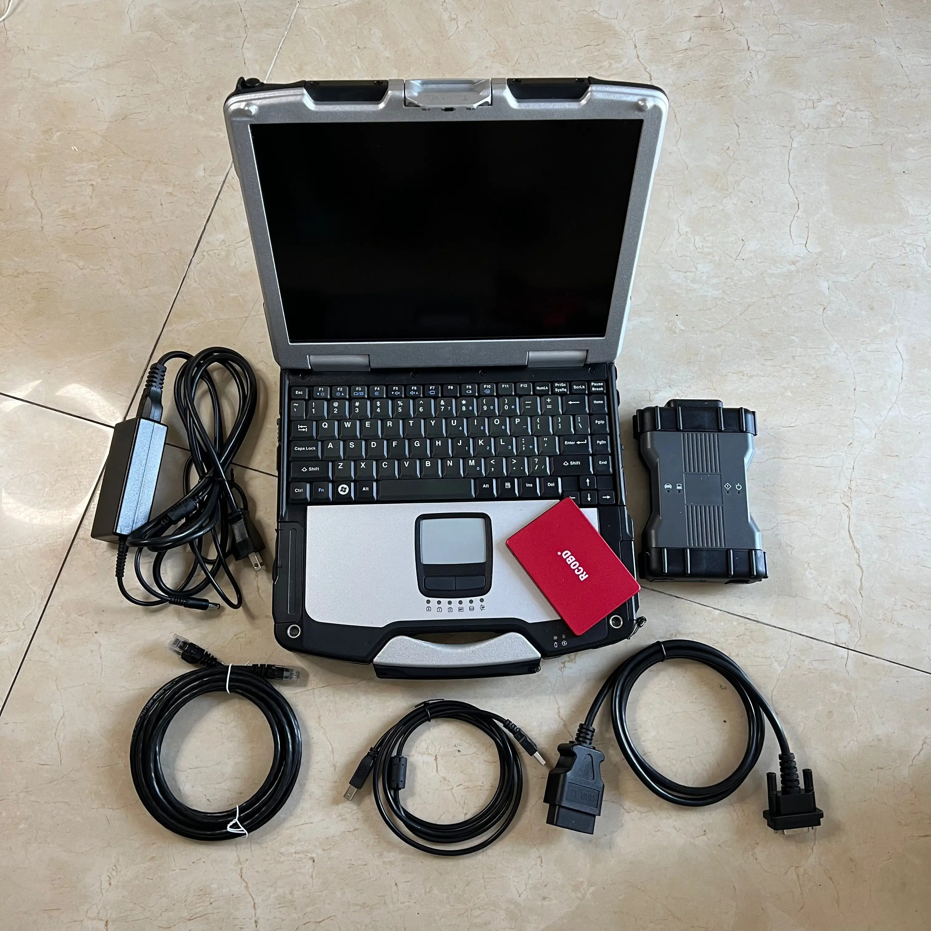 WIFI MB Star C6 SD Connect with Software SSD 2024.03v in Cf31 i5 Laptop HHTwin DTS Diagnosis System C6 Doip for Mercedes Scanner