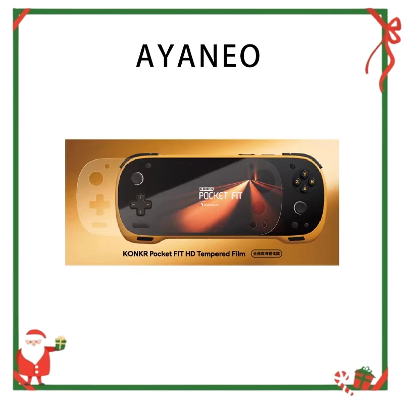 

Оригинальная полноэкранная закаленная пленка AYANEO KONKR Pocket FIT, подходящая для игровых ладоней