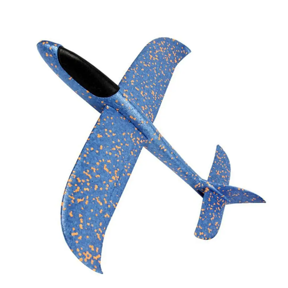 

2Pcs Hand Toss Plane Airplane Model Toys Safe Children Aircraft Plaything Small Gift Educational Fun Birthday