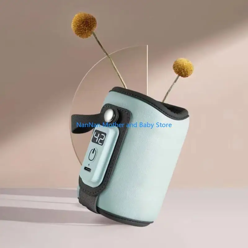 Borsa scaldabiberon portatile USB scaldabiberon 5 marce regolabile per latte infantile