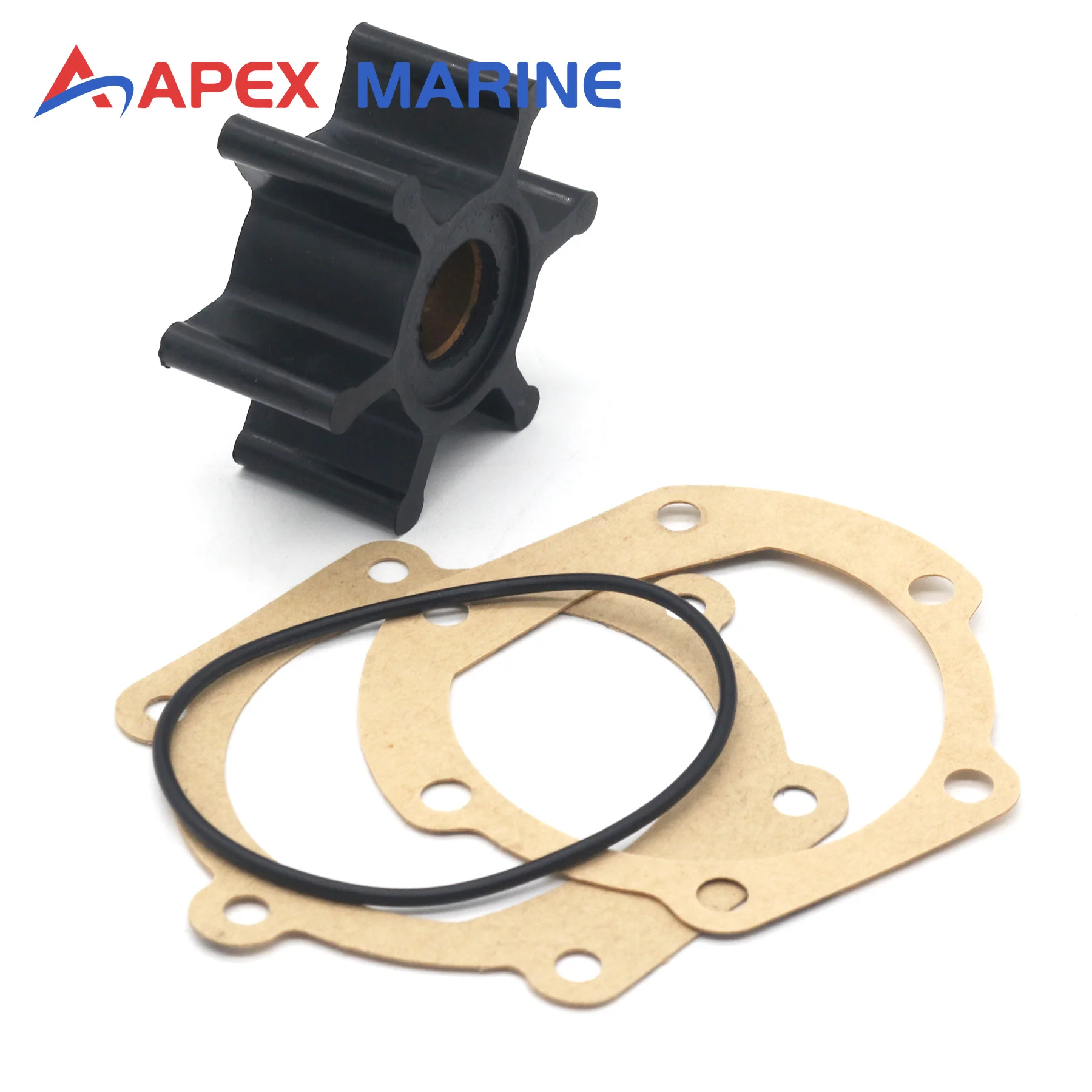 Kit de Servicio de Impulsor de Bomba de Agua de Mar Cruda para Motores de Barco a Gas Volvo Penta AQ95 AQ100 AQ110 AQ115 AQ120A AQ130 BB115 AQ115A AQ115B