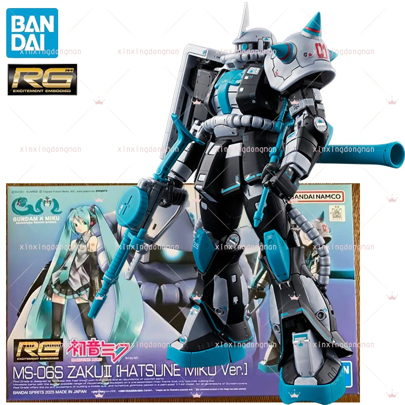 ロボット MS-06S ZAKU II (HATSUNE MIKU Ver.) RG 1/144 MS-06S Zaku II [Hatsune Miku Ver.] Premium Bandai limited