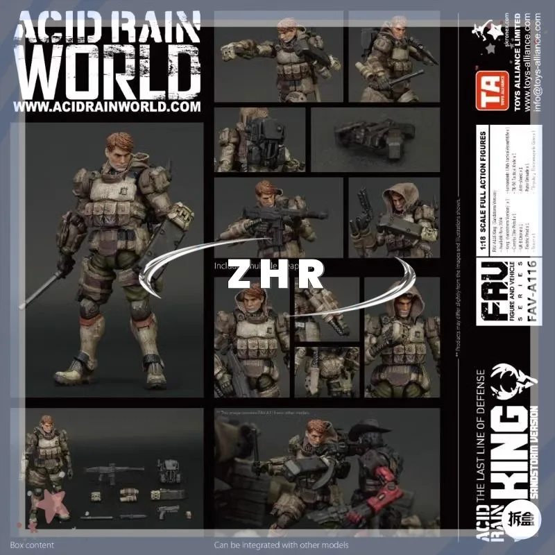 In Stock Acid Rain War FAV-A115 Argos A116 Beijing A117 Stir Sandstorm Edition Doll Model Action Figure Toy Collection Gift