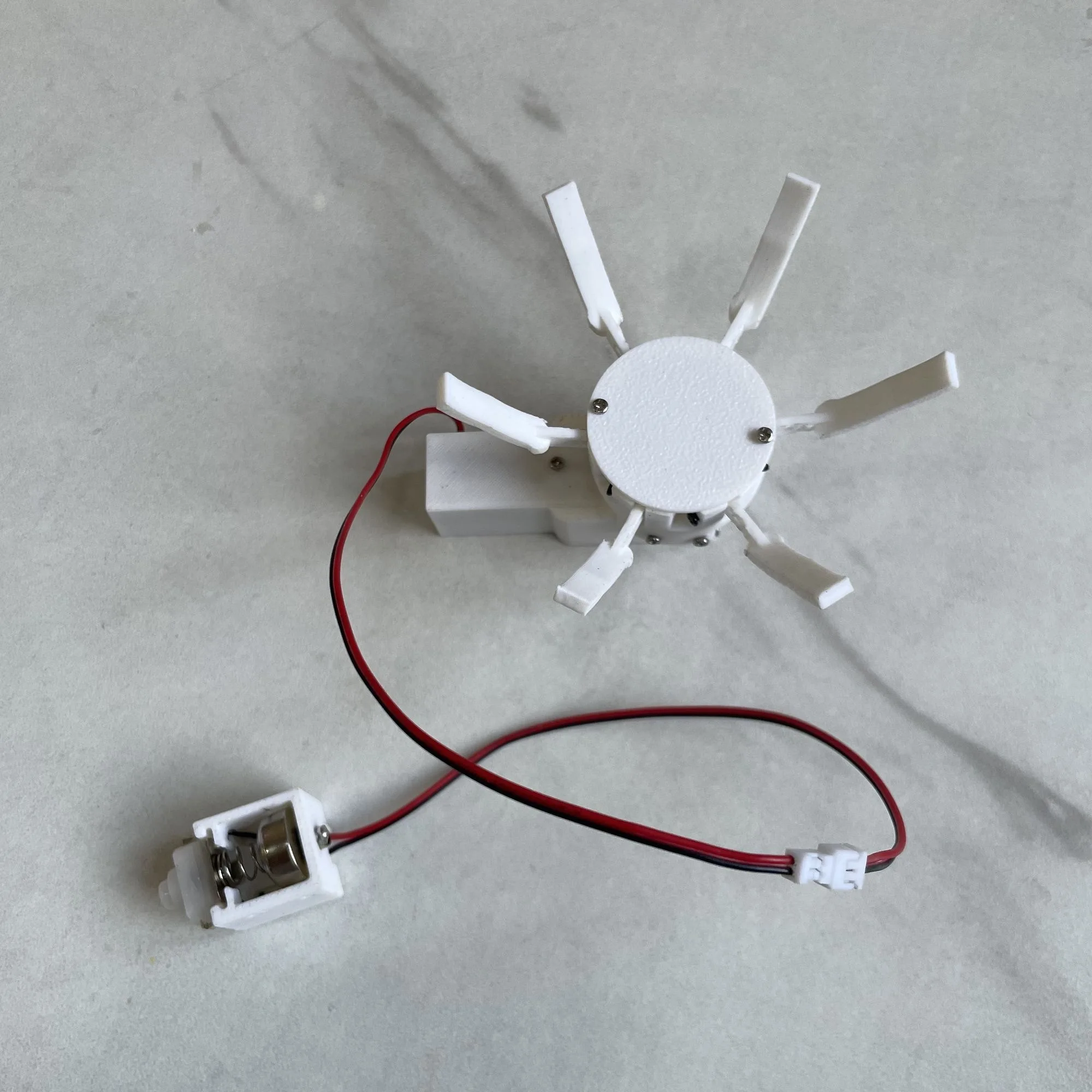 فتح وإغلاق الزهرة الكهربائية DIY Min جهاز فتح وإغلاق كهربائي فتح وإغلاق البتلة سرعة قابلة للتعديل #4