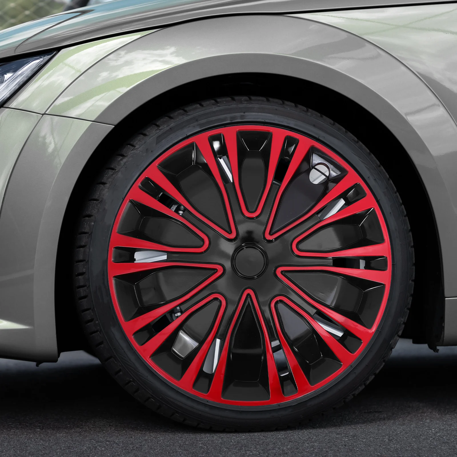 

14 Inch Wheel Hub Covers Decorative Car Hubcaps Durable Protection For Suv Vehicle Exterior Automotive Accessories