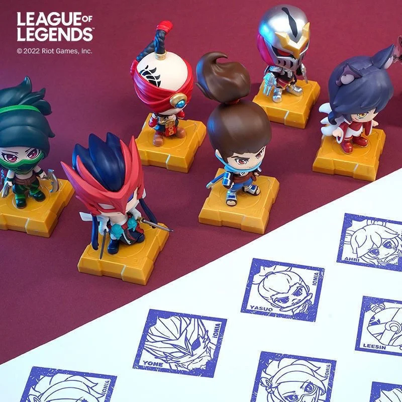 League of Legends LOL Toy Accessories Handmade Blind Box Ornament Gift Cute Wholesale Desktop Ornament Male Gift Festival