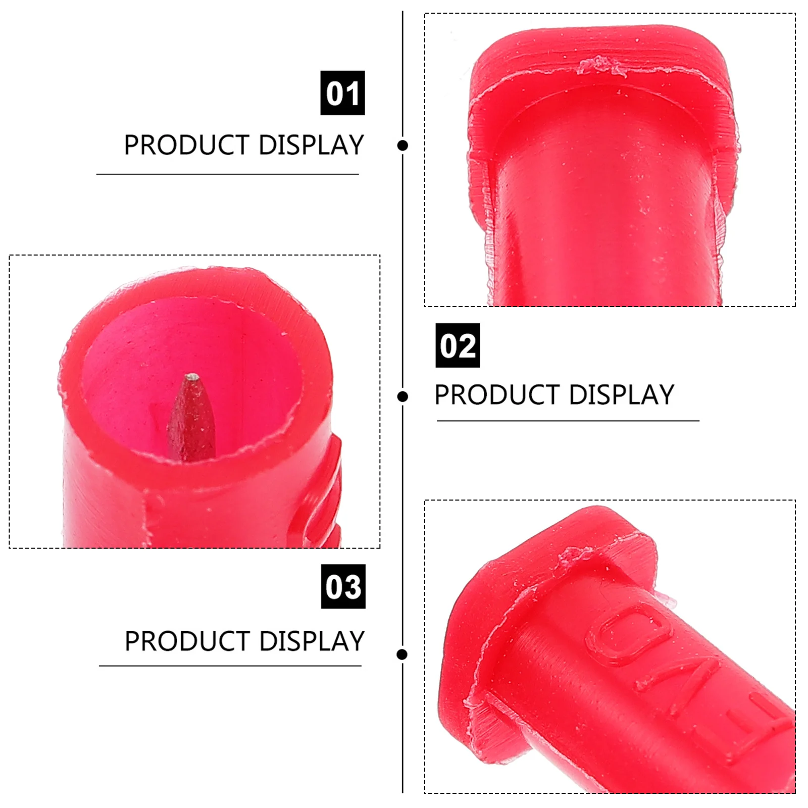 

40Pcs Eyelash Glue Bottle Needles Anti-Blocking Nozzle Caps Salon Supplies Glue Bottle Needle Anti-Blocking Needle