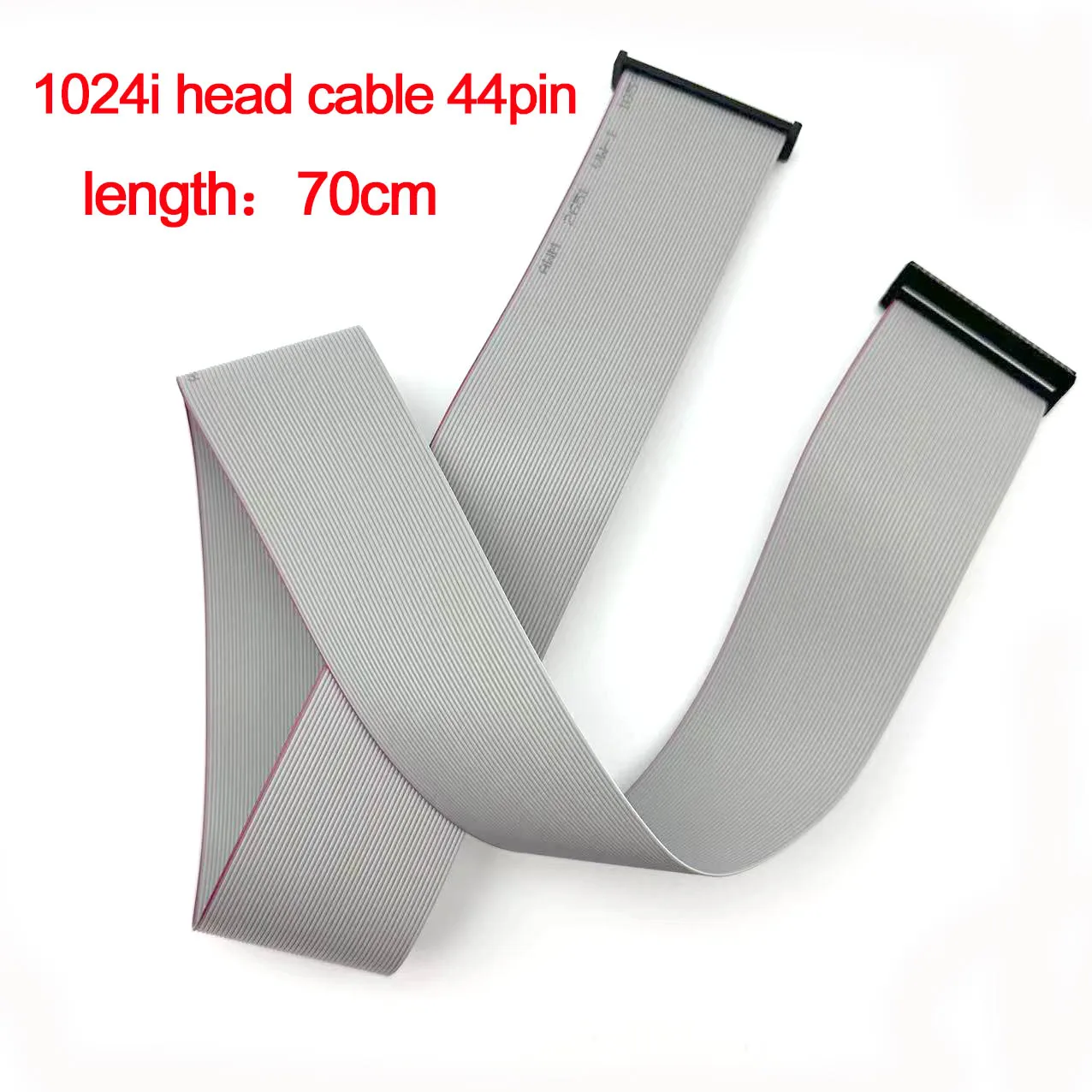 UV Solvent Printer Konica 1024i print head cable 44pins Docan Allwin Flora trnasfer grey cable KM1024I 70cm