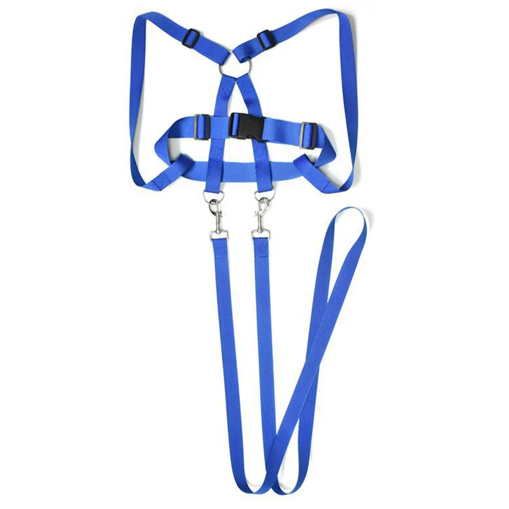 Equestrian Game Children Horse Harness Exercise Skills Polyester Yarn Blue Color Creativity Development Exercise Skills