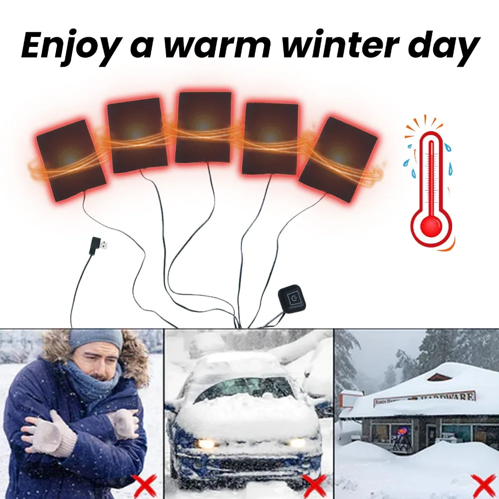 Heater Snow Removal Device Heating Elements Melting Warmth Keeping Mini Electromagnetic Heater Defrosting and Warming