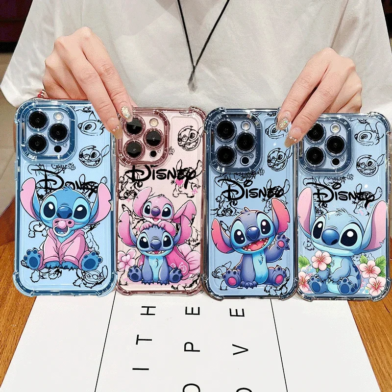 Фото Прекрасный противоударный чехол Stitch для Xiaomi Redmi Note 15 Pro 5G 15A 15C 15 Note 14 13 12 PRO Plus 14C 13C 5G, чехол для телефона Disney