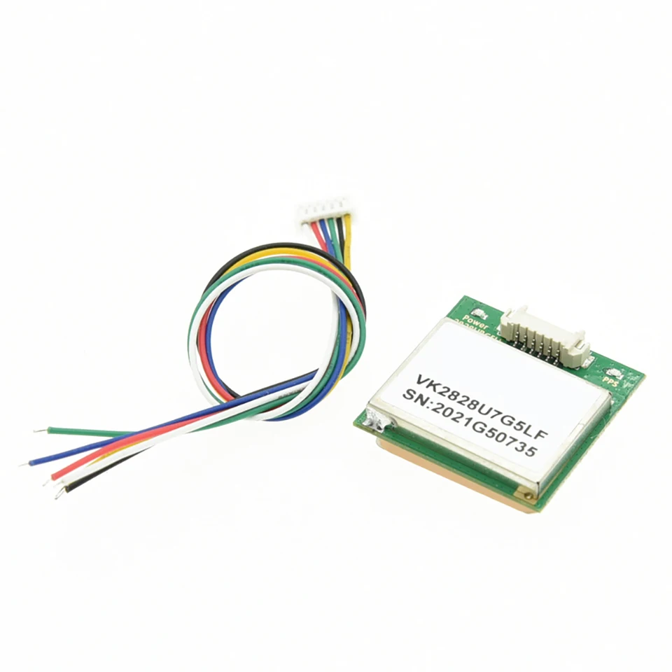 Módulo GPS com Antena Flash Flight Control, VK28U7G5LF, TTL 1-10Hz, UBX7020, Modelo G-mouse