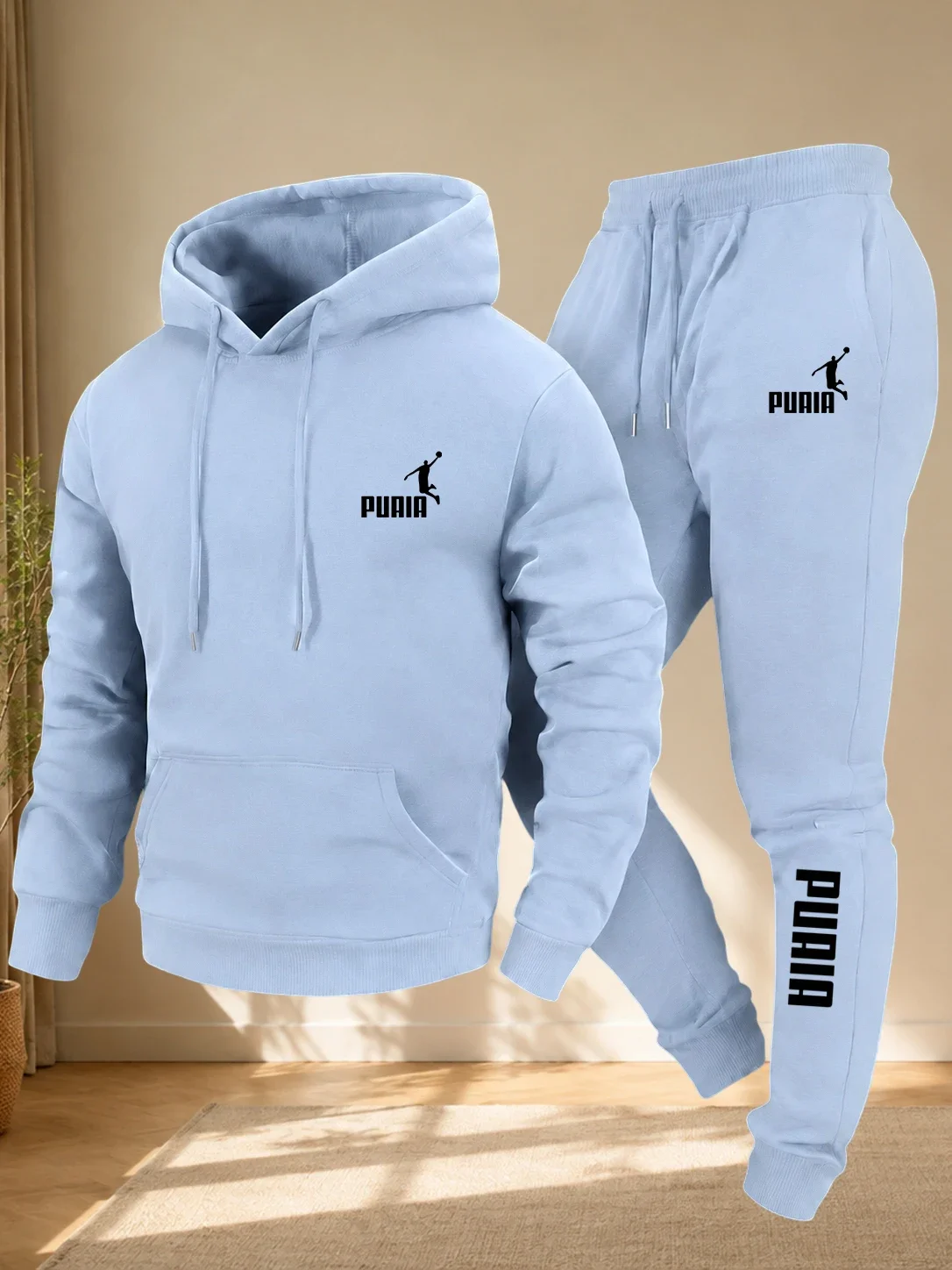 2026 New Men's and Women's Hoodie Jacket Fashion Street Casual Set Autumn/Winter Fleece Sportswear+Pants Set