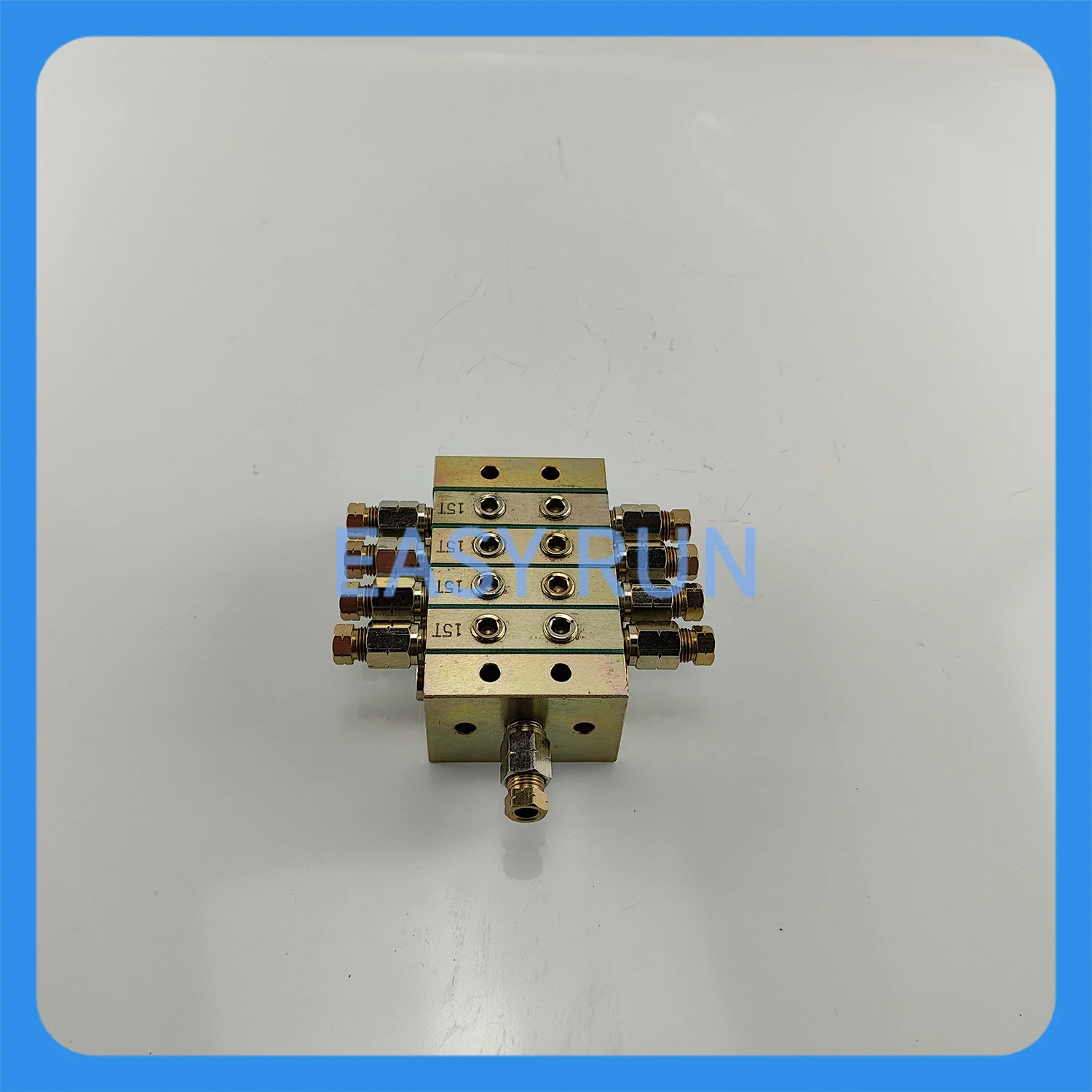 مضخة شاحنة مضخة الخرسانة رصف ساني Zhonglian 1000 نوع صمام توزيع زيت الزبدة التقدمية Jpq واحد في 8 خارج #2