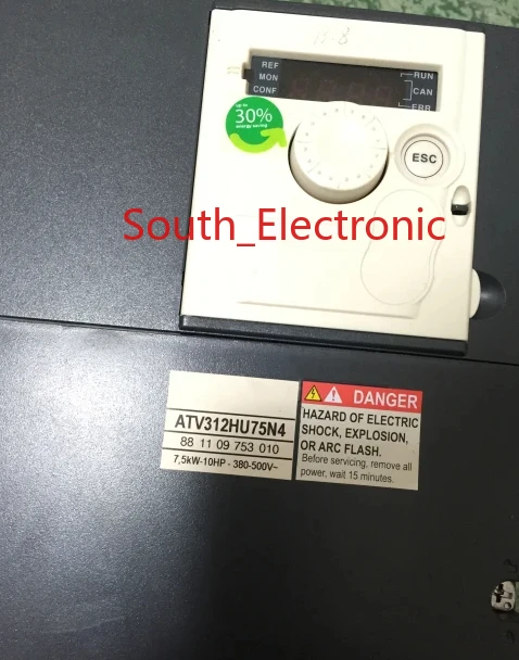 ATV312HU75N4  7.5KW 380V  inverter    ,  In good working condition, free shipping  a