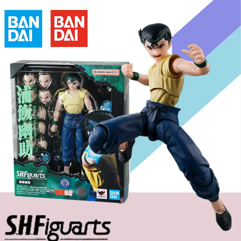 

Оригинальная фигурка SHF YuYu Hakusho Yusuke Urameshi, фигурка аниме, Готовая модель, набор, коллекционная игрушка, подарок для детей