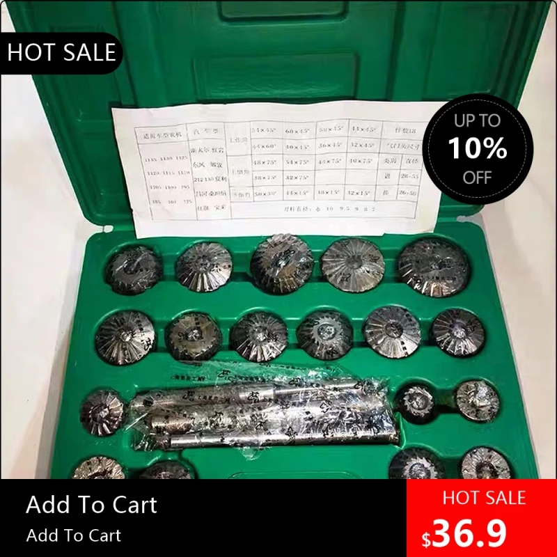 

808 09816 Single Cylinder Diesel Engine Valve Seat Reamer Carbon Steel Cutter for 175-1135 Agricultural Machinery