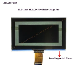 CREATITY3D Halot-Mage Pro Monochrome Screen UV Cure 3D Printer 10.3-inch 8K Black and White LCD Replaced exposure display screen