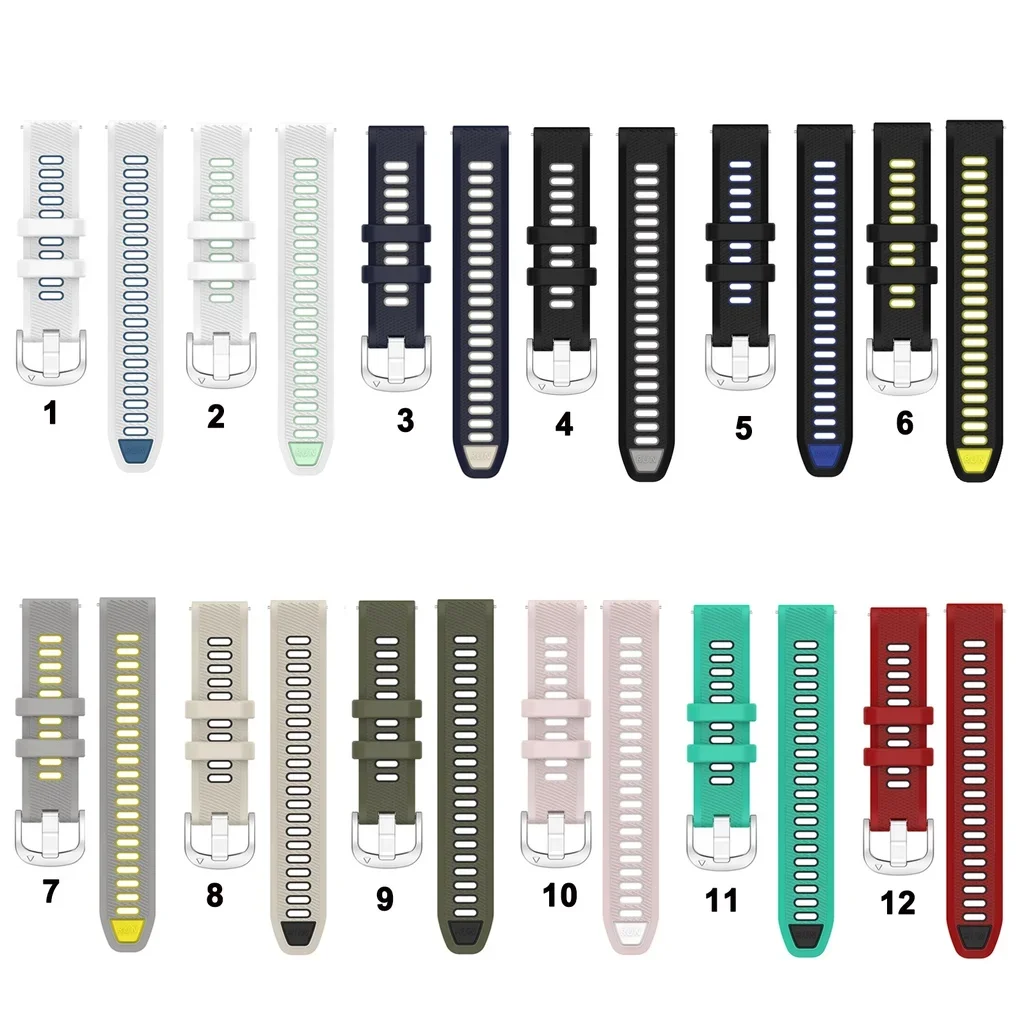 For Apple Watch Strap 2024 NEW Silicone Strap Band For iwatch Bracelet Ultra 49mm 45mm 41mm 44mm 40mm 42mm 38mm