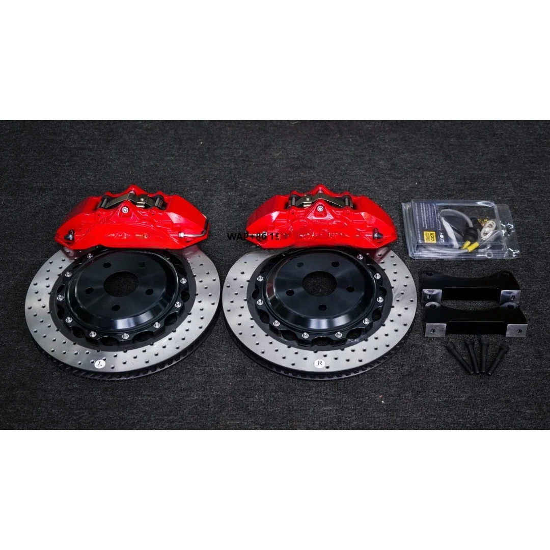 

TEI Racing P40NS+ Front Big Brake Kit 4 Piston Caliper with 355*28mm Rotor BBK Brake System for Corolla 18 Inch Car Rim