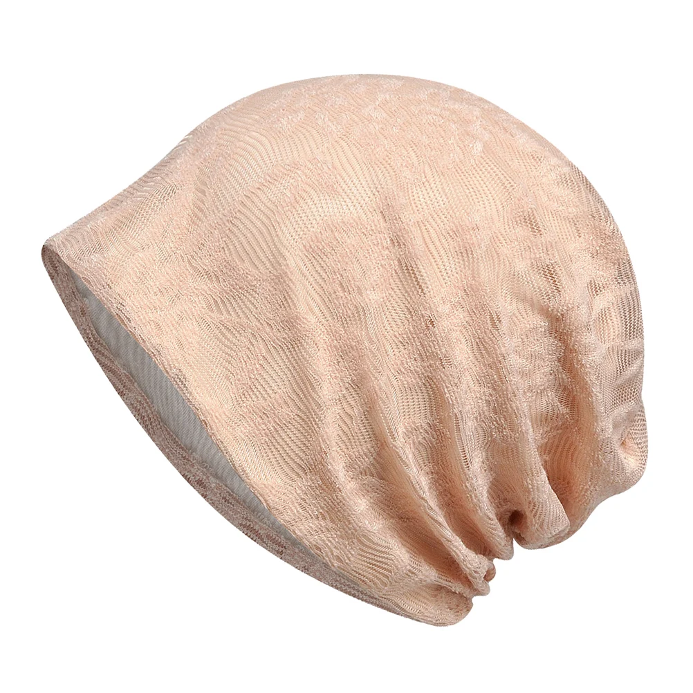 

1pc Lace Maternity Hat For Women Summer Permeable Sweat Absorption Durable Washable Comfortable Confinement Cap