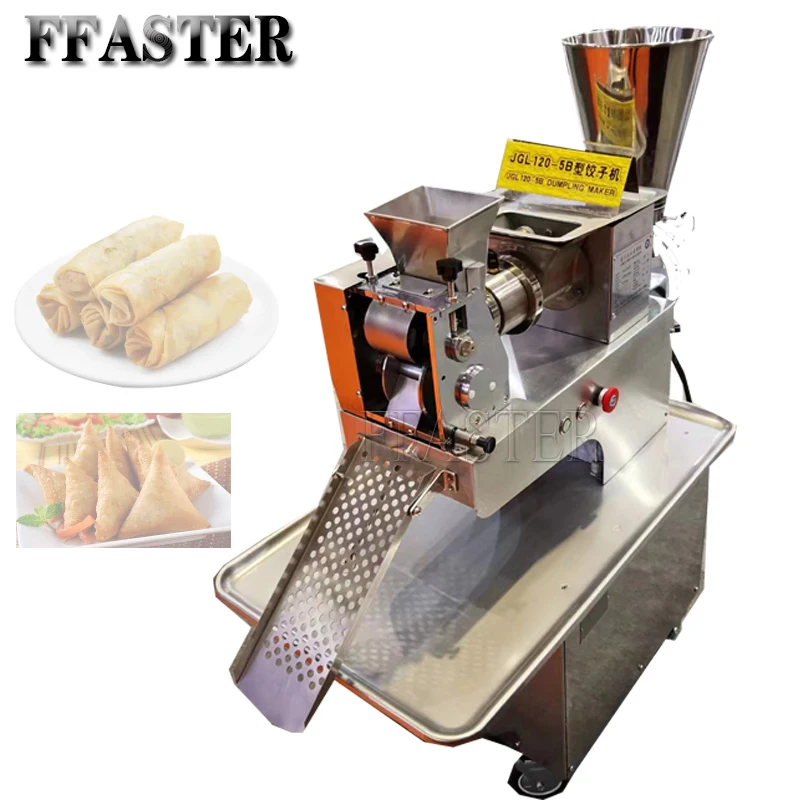 

Automatic Samosa Machine Spring Roll Empanada Maker Dumpling Gyoza Wonton Making Machine