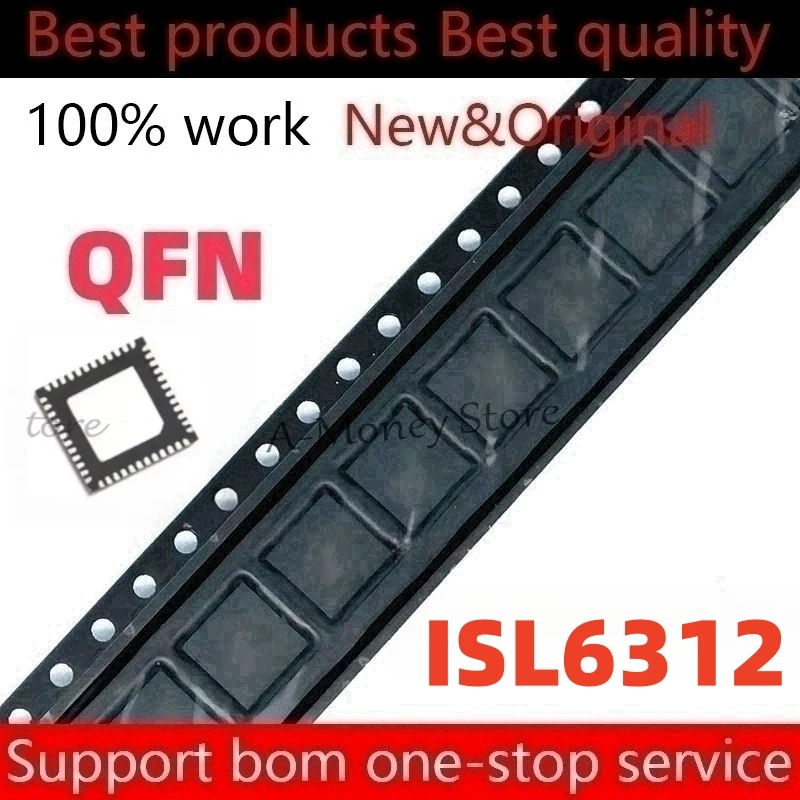 (5-10pcs)ISL6312 ISL6312CRZ QFN-48