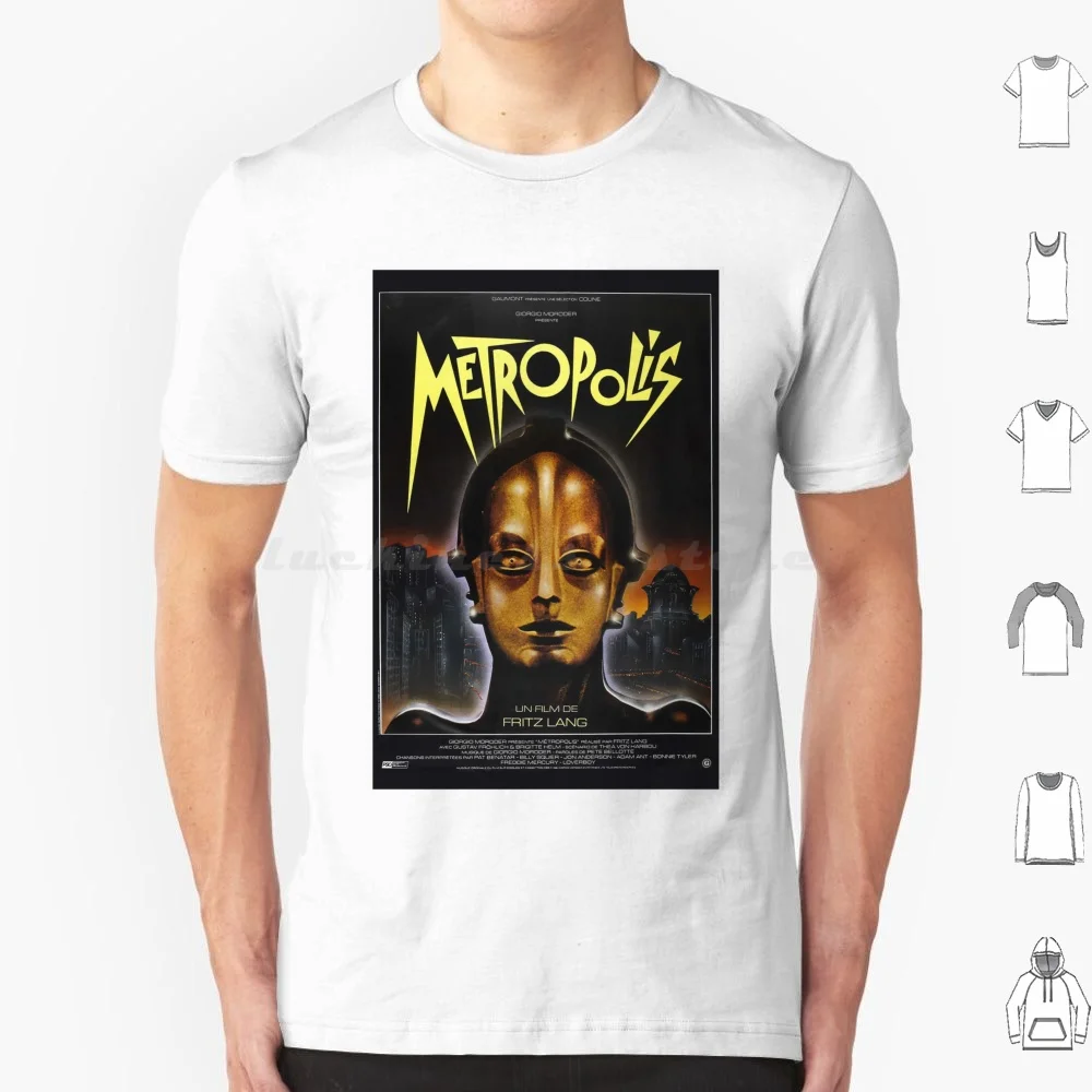 Melancholic Memories Of Distant Dreams T Shirt Cotton Men Women DIY Print Movie Film Horror Classic Vintage Metropolis Movies