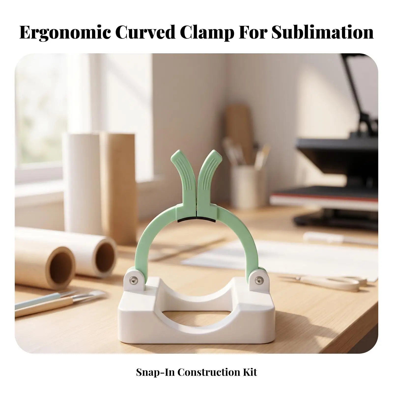Sublimation Mug Fixer Tumbler Holder with Clamping Frame for Insulated Cup Printing Projects