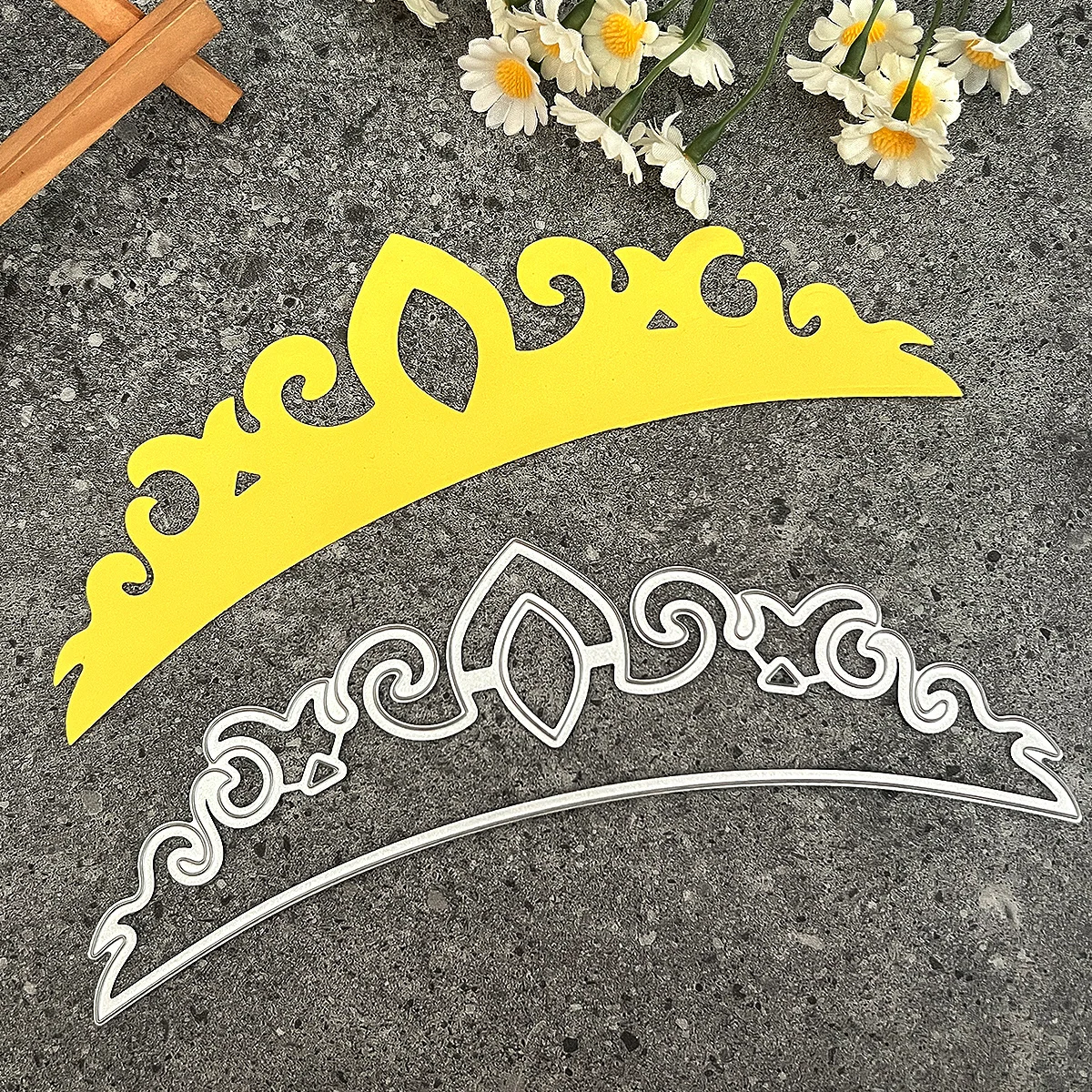 Girl Tiara And Congrates Graduation Bachelor Cap Hat Metal Cutting Dies for Scrapbooking and Card Making Decor Embossing Mold