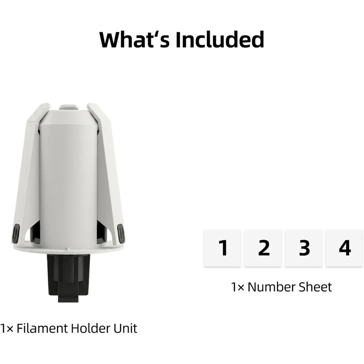 Filament Holder and Filament Tube for U1 - Enhance Your 3D Printing Experience