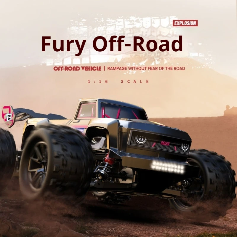 Hot 1/16 RC Climbing Car 4WD Off-Road 45-70KM/H Brushless High Speed Drift Monster RC Car 2.4GHz Remote Control Toy Kids Gifts