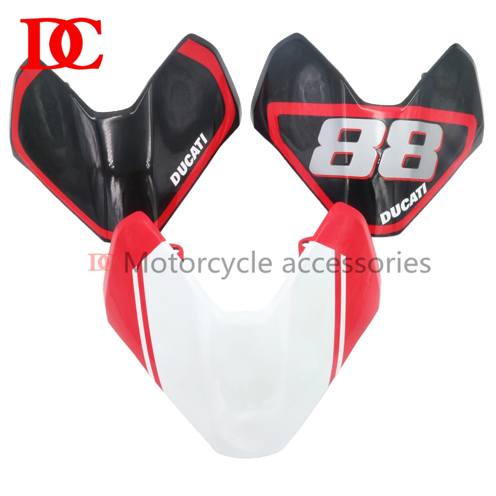 Suitable For Ducati Hypermotard 950 SP RVE 2019 2020 2021 Front Partial Fairing Headlight Shroud Cover Front Upper Nose Hood