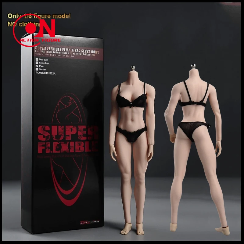 

TBLeague 1/6 Scale S18A S19B S18B S19C S20A S21B S22A S23B Super Soft Women's Seamless Body Brown Light Medium Large Action Plan