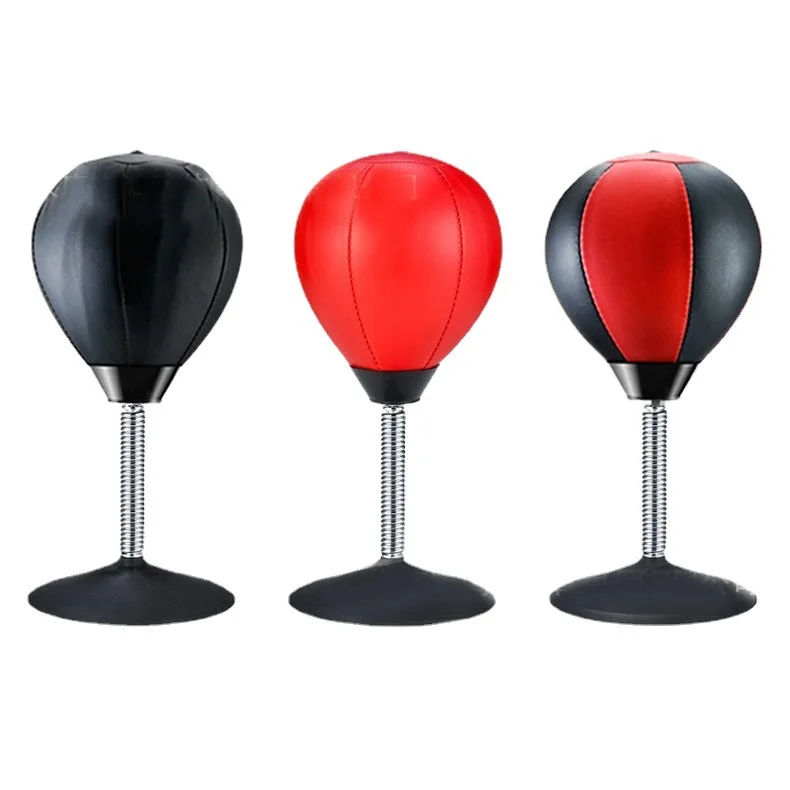 2026 High Quality Desk Boxing Punching Bag Speed Ball Bags PU Punch Training Fitness Sports Practical Stress Release Boxing Ball